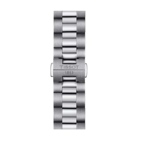 Мъжки ръчен часовник с автоматичен механизъм - корпус от Стомана - Стоманена верижка - цвят Сив Сив