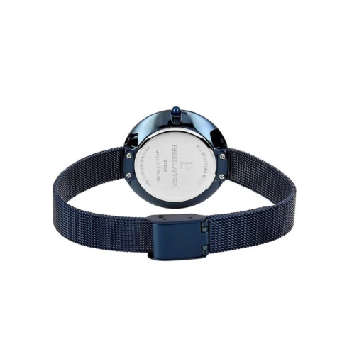 Дамски ръчен часовник с кварцов механизъм - корпус от Стомана - Меш - цвят Син Син