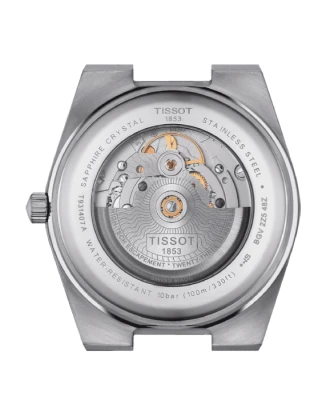 Мъжки ръчен часовник с автоматичен механизъм - корпус от Стомана - Стоманена верижка - цвят Сребрист Сив