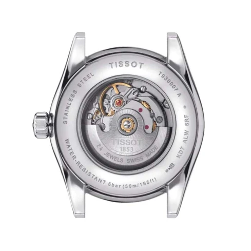 Дамски ръчен часовник с автоматичен механизъм - корпус от Стомана - Стоманена верижка - цвят Сребрист Сив