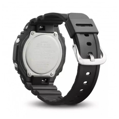 Мъжки ръчен часовник с кварцов механизъм - корпус от Карбон - Полимер - цвят Черен