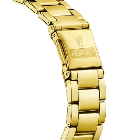 Дамски ръчен часовник с кварцов механизъм - корпус от Стомана - Стоманена верижка - цвят Син