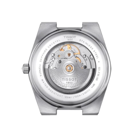 Мъжки ръчен часовник с автоматичен механизъм - корпус от Стомана - Стоманена верижка - цвят Сребрист Сив