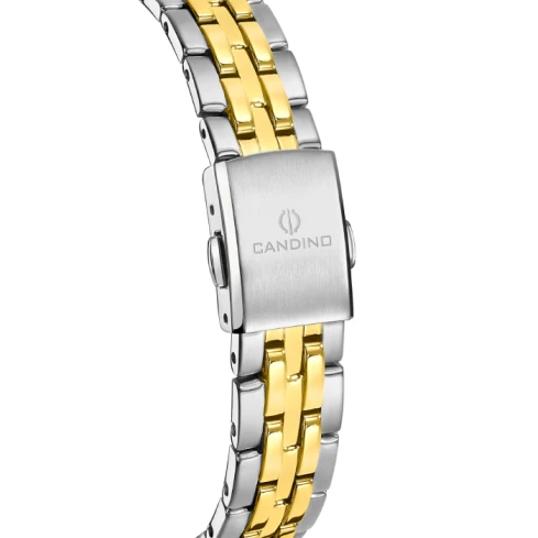 Дамски ръчен часовник с автоматичен механизъм - корпус от Стомана - Стоманена верижка - цвят Седеф