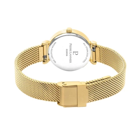 Дамски ръчен часовник с кварцов механизъм - корпус от Стомана - Меш - цвят Син