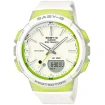 Casio BGS-100-7A2ER Baby-G - Дамски ръчен часовник с кварцов механизъм - корпус от Полимер - Полимер - цвят Бял Бял