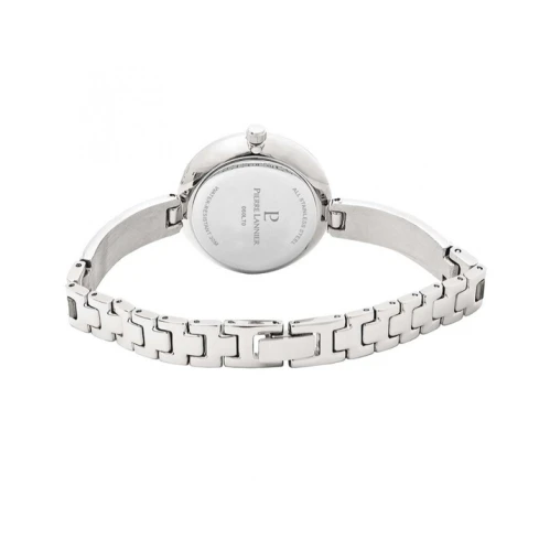 Дамски ръчен часовник с кварцов механизъм - корпус от Стомана - Стоманена верижка - цвят Седеф