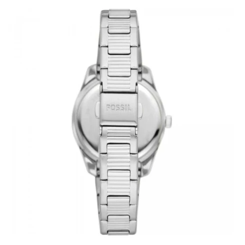 Дамски ръчен часовник с кварцов механизъм - корпус от Стомана - Стоманена верижка - цвят Син Сив