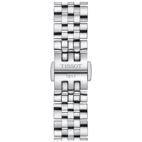 Дамски ръчен часовник с автоматичен механизъм - корпус от Стомана - Стоманена верижка - цвят Сребрист Сив