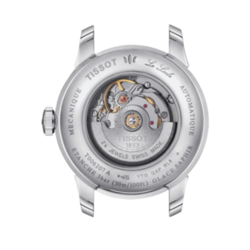 Дамски ръчен часовник с автоматичен механизъм - корпус от Стомана - Стоманена верижка - цвят Сребрист Сив