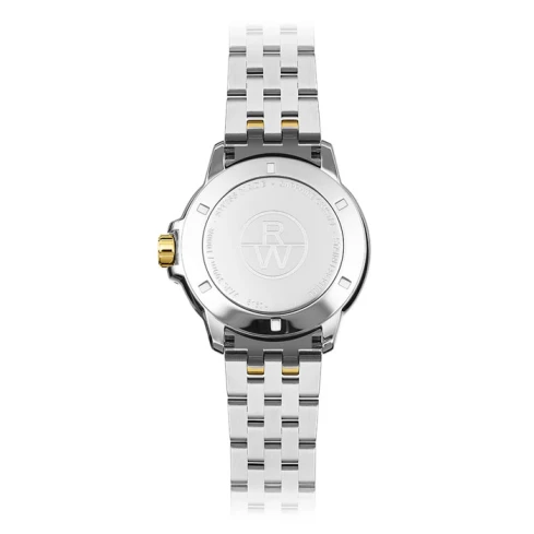 Мъжки ръчен часовник с кварцов механизъм - корпус от Стомана - Стоманена верижка - цвят Син Сив