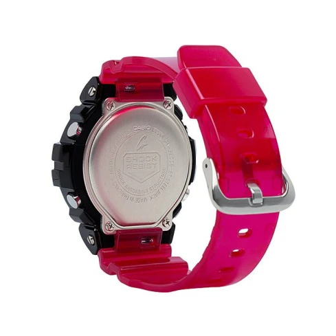 Мъжки ръчен часовник с кварцов механизъм - корпус от Полимер - Полимер - цвят Червен Червен