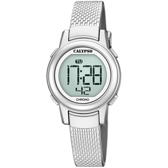 Унисекс ръчен часовник с кварцов механизъм - корпус от Полимер - Каучук - цвят Сив Сив