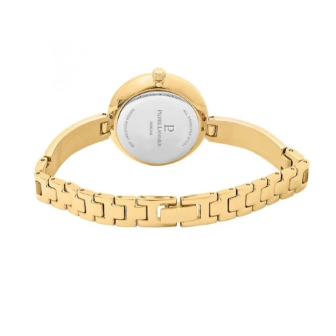 Дамски ръчен часовник с кварцов механизъм - корпус от Стомана - Стоманена верижка - цвят Злато