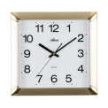 Унисекс стенен часовник с кварцов механизъм - цвят Бял Злато