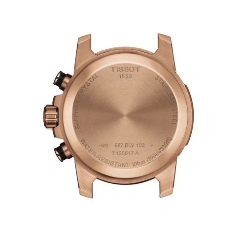 Мъжки ръчен часовник с кварцов механизъм - корпус от Стомана и алуминий - Естествена кожа - цвят Черен Черен