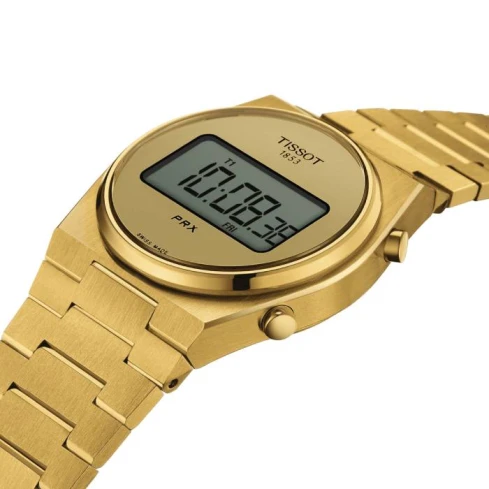 Унисекс ръчен часовник с кварцов механизъм - корпус от Стомана - Стоманена верижка - цвят Черен