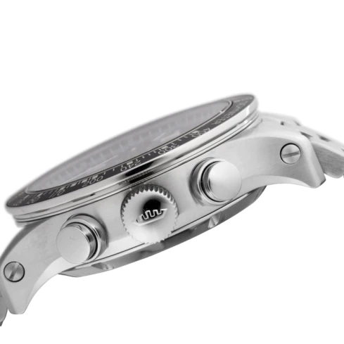 Мъжки ръчен часовник с механизъм - цвят Сив