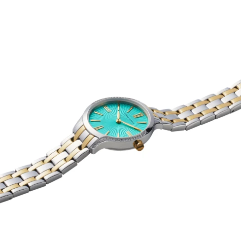 Pierre Cardin CDL.0003 Gaillon - Regal - Дамски ръчен часовник с кварцов механизъм - корпус от Стомана - Стоманена верижка - цвят Син