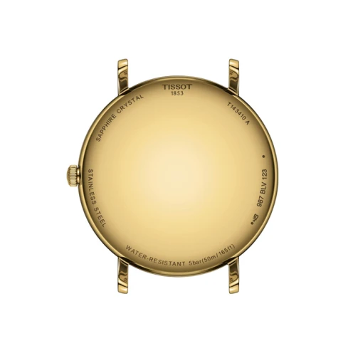 Мъжки ръчен часовник с кварцов механизъм - корпус от Стомана - Стоманена верижка - цвят Зелен Злато