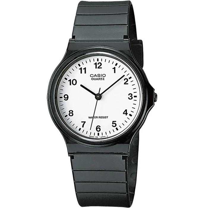 Унисекс ръчен часовник с кварцов механизъм - корпус от Полимер - Полимер - цвят Бял Черен