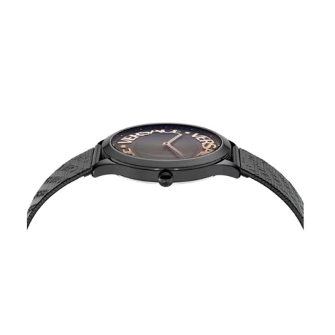 Дамски ръчен часовник с кварцов механизъм - корпус от Стомана - Меш - цвят Черен Черен