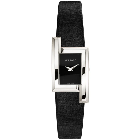 Дамски ръчен часовник с кварцов механизъм - корпус от Стомана - цвят Черен