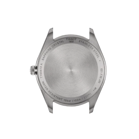 Мъжки ръчен часовник с кварцов механизъм - корпус от Стомана - Стоманена верижка - цвят Син Злато