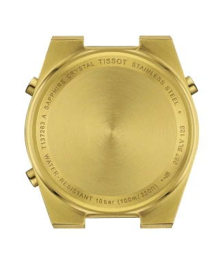 Унисекс ръчен часовник с кварцов механизъм - корпус от Стомана - Стоманена верижка - цвят Черен