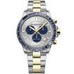 Raymond Weil 8570-SP3-65501 Tango - Мъжки ръчен часовник с кварцов механизъм - корпус от Стомана - Стоманена верижка - цвят Син Сив