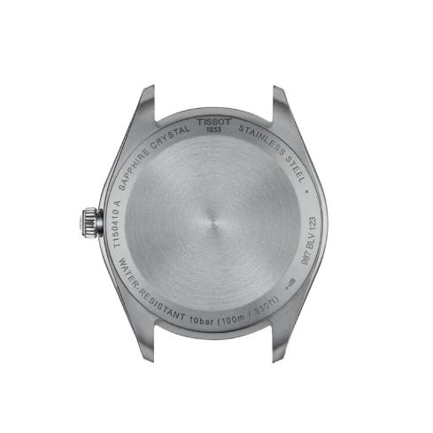 Мъжки ръчен часовник с кварцов механизъм - корпус от Стомана - Стоманена верижка - цвят Черен