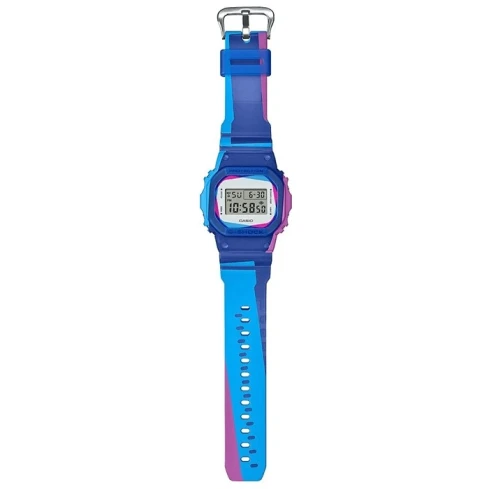 Мъжки ръчен часовник с кварцов механизъм - корпус от Полимер - Полимер - цвят Черен Син