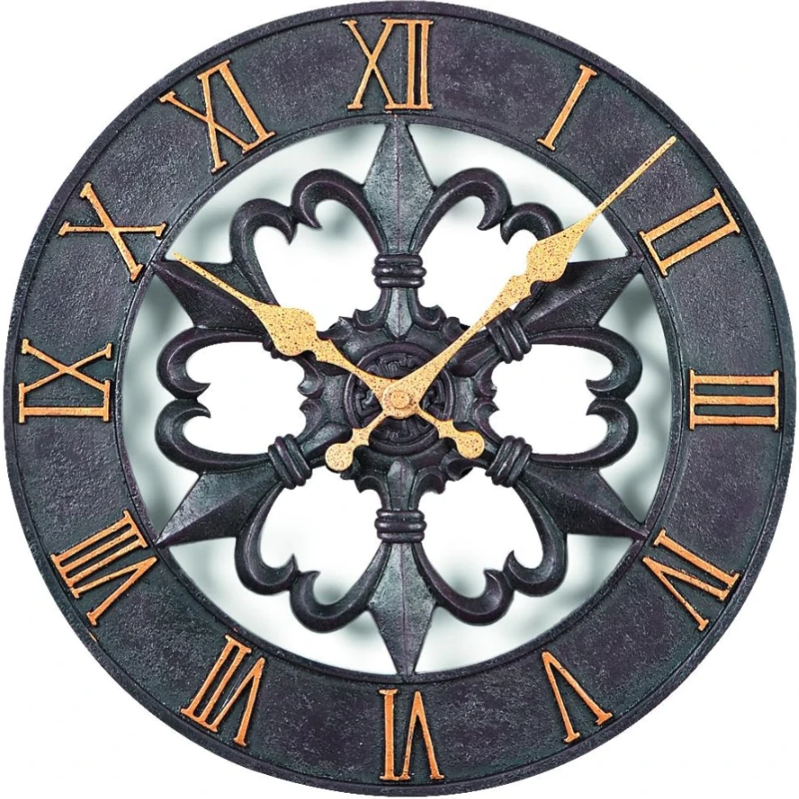 Унисекс стенен часовник с кварцов механизъм