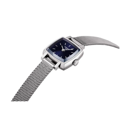 Tissot T058.109.11.041.00 T-Lovely - Дамски ръчен часовник с кварцов механизъм - корпус от Стомана - Меш - цвят Син