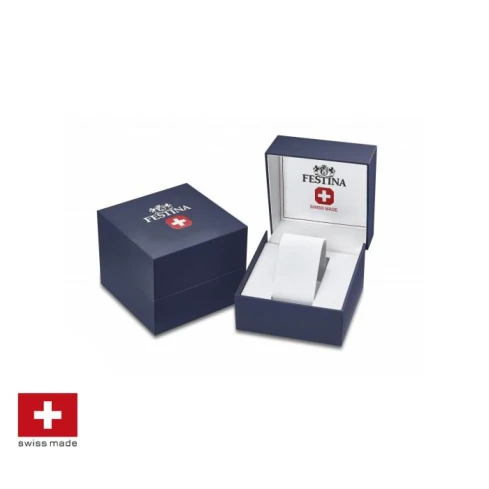 Мъжки ръчен часовник с кварцов механизъм - корпус от Стомана - Естествена кожа - цвят Син Син