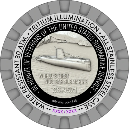 Мъжки ръчен часовник с кварцов механизъм - корпус от Титан - Естествена кожа - цвят Черен Черен