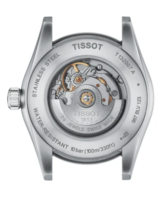 Дамски ръчен часовник с автоматичен механизъм - корпус от Стомана - Стоманена верижка - цвят Син Сив