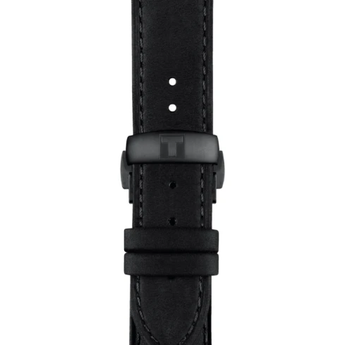 Мъжки ръчен часовник с автоматичен механизъм - корпус от Стомана - Естествена кожа - цвят Скелетон Черен