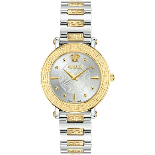 Дамски ръчен часовник с кварцов механизъм - корпус от Стомана - Стоманена верижка - цвят Сребрист Сив