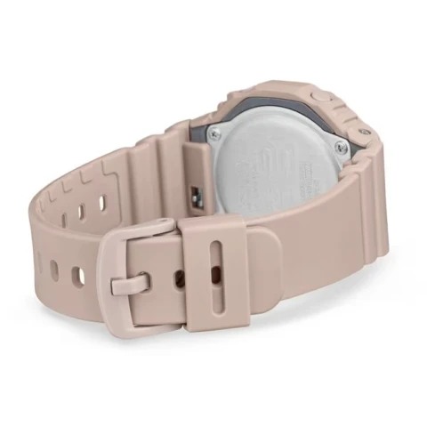 Дамски ръчен часовник с кварцов механизъм - корпус от Полимер - Полимер - цвят Бежов Бежов