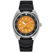 Мъжки ръчен часовник с автоматичен механизъм - корпус от Стомана - Каучук - цвят Оранжев Черен