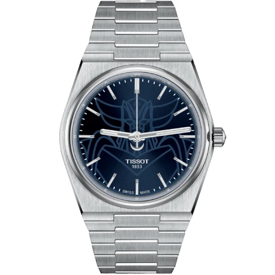 Мъжки ръчен часовник с автоматичен механизъм - корпус от Стомана - Стоманена верижка - цвят Черен Черен