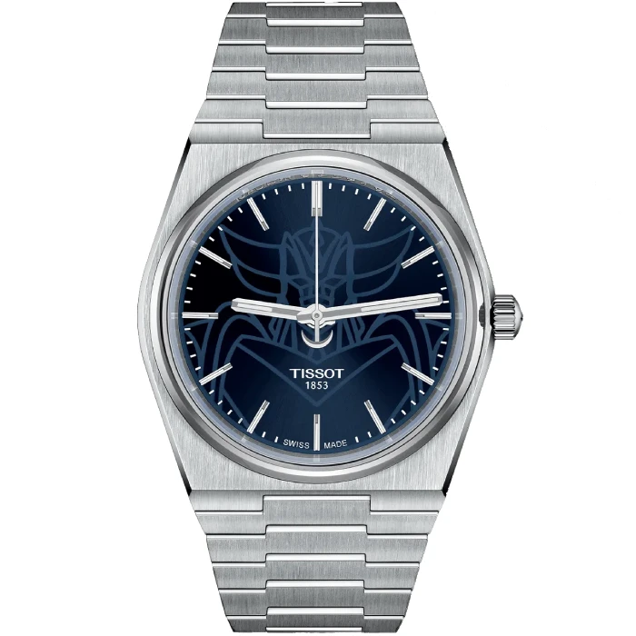 Мъжки ръчен часовник с автоматичен механизъм - корпус от Стомана - Стоманена верижка - цвят Черен Черен