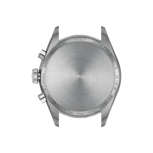 Мъжки ръчен часовник с кварцов механизъм - корпус от Стомана - Стоманена верижка - цвят Син Сив