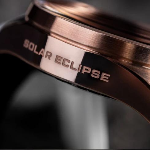 Мъжки ръчен часовник с кварцов механизъм - корпус от Стомана - Естествена кожа - цвят Черен Черен