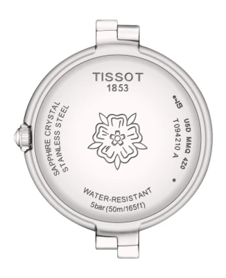 Дамски ръчен часовник с кварцов механизъм - корпус от Стомана - Стоманена верижка - цвят Седеф Сив