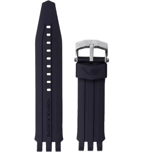 Мъжки ръчен часовник с автоматичен механизъм - корпус от Стомана - Естествена кожа - цвят Черен Черен