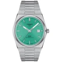 Мъжки ръчен часовник с автоматичен механизъм - корпус от Стомана - Стоманена верижка - цвят Зелен Сив