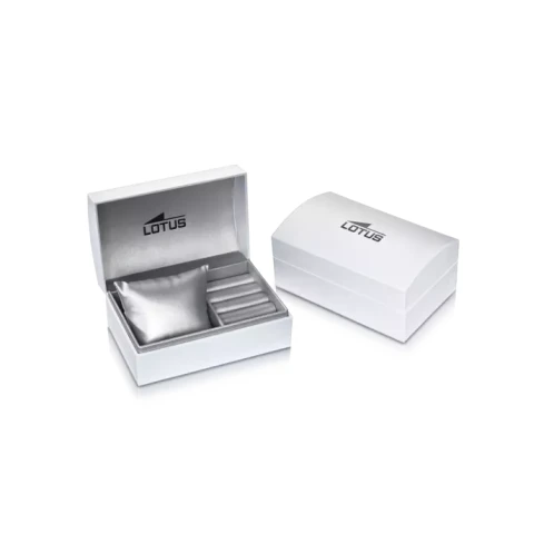 Мъжки ръчен часовник с кварцов механизъм - корпус от Стомана - Стоманена верижка - цвят Син Сив