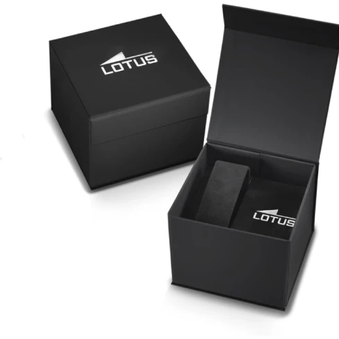 Мъжки ръчен часовник с кварцов механизъм - корпус от Стомана - Стоманена верижка - цвят Черен Сив